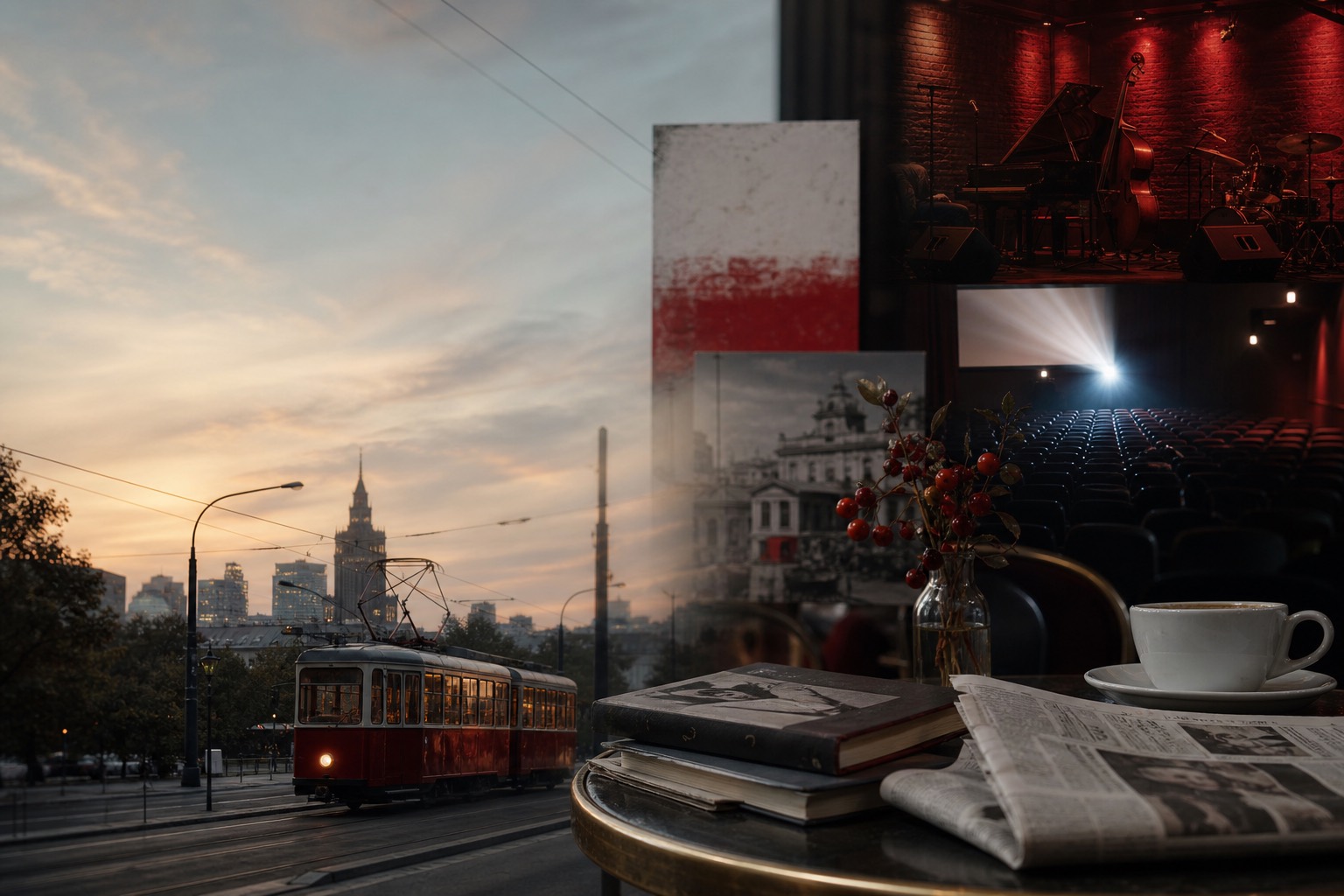 A collage of current Zapiekanka Culture Hub screens